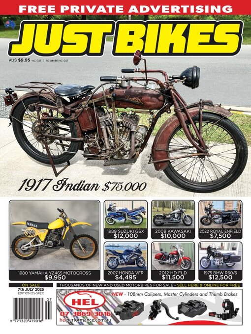 Title details for Just Bikes by JUST AUTO Classifieds Pty Ltd - Available